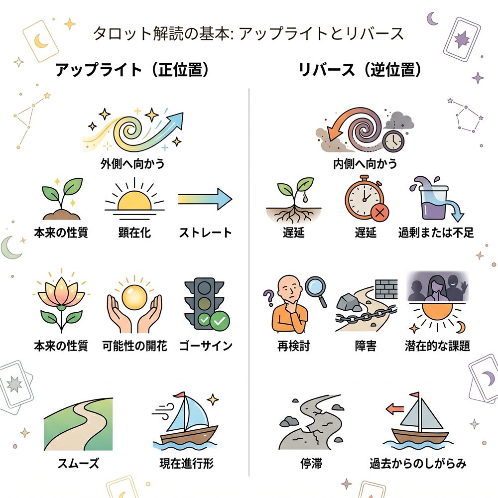 アップライト（正位置）の意味とは？カードが「本来の姿」で語りかける時