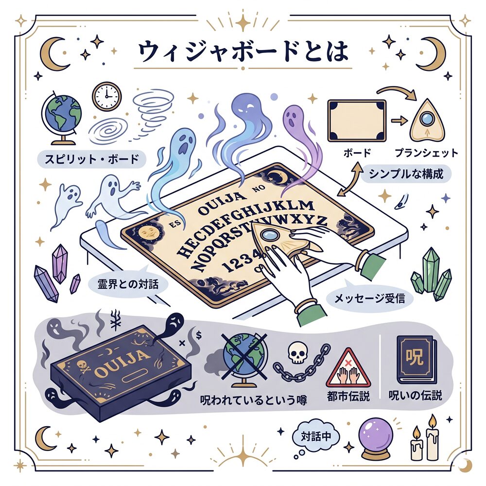 ウィジャボード（ヴィジャ盤）の意味とは？｜霊界への扉か、無意識の投影か