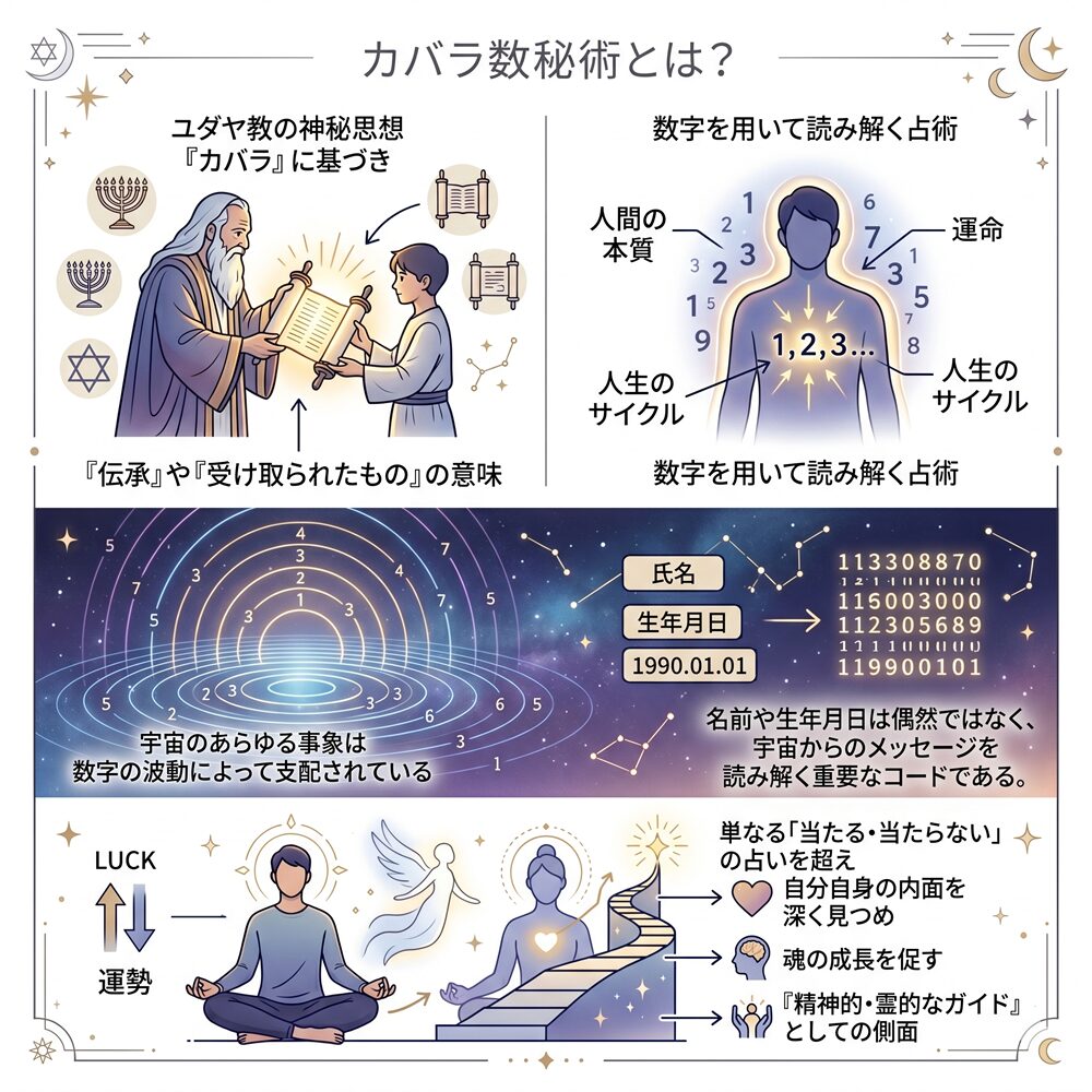 カバラ数秘術とは？誕生日に隠された運命の数字と「マスターナンバー」の意味
