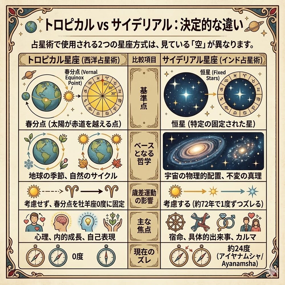 サイデリアル星座ガイド｜遥かなる恒星が告げる「魂の真実」