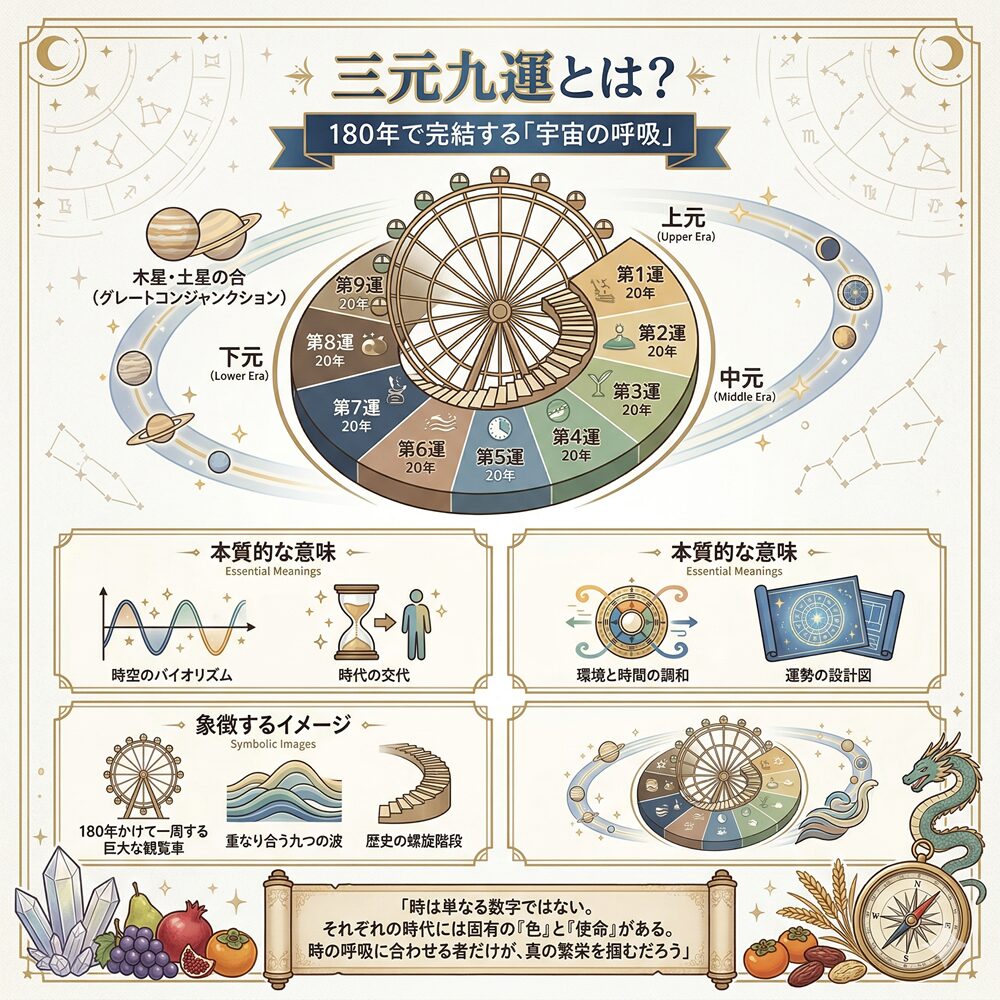三元九運の意味とは？180年の大周期で未来を読み解く究極の風水活用術