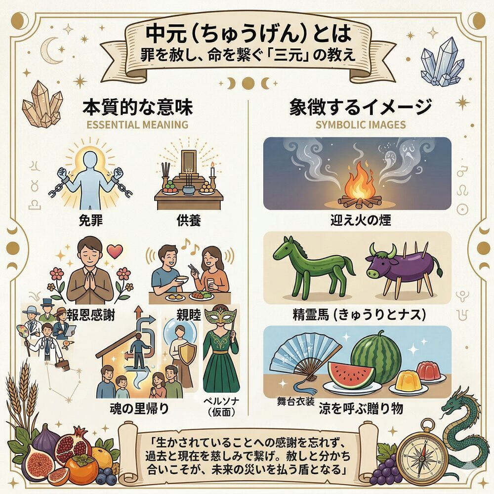 中元の意味とは？先祖への祈りと感謝で「命の絆」を整える方法