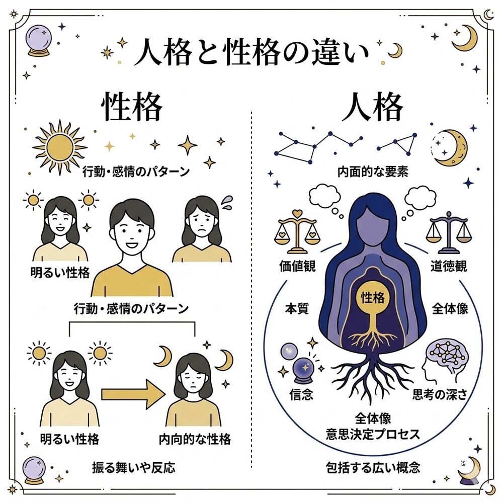 人格（じんかく）とは？｜あなたの魂の「履歴書」