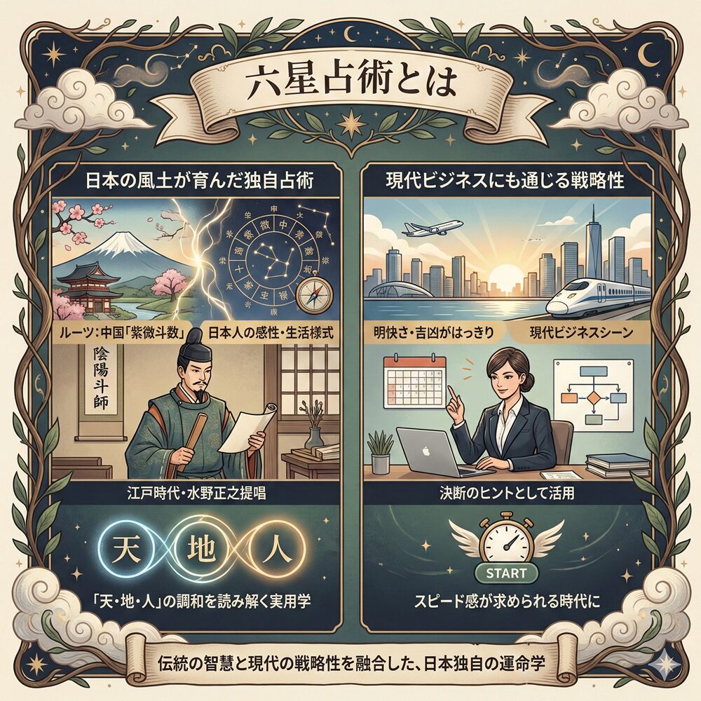 六星占術の基本と活用！運命星で読み解く人生のタイミング