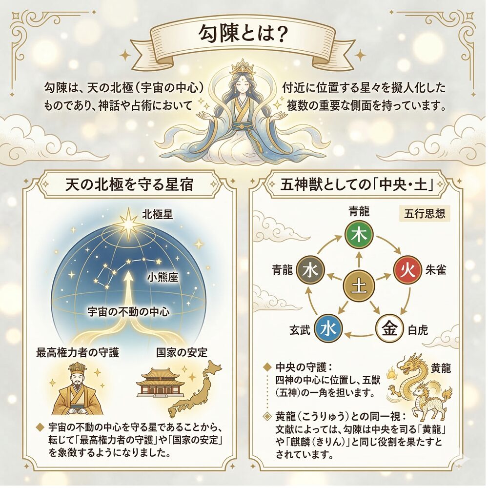 勾陳（こうちん）とは？｜大地を統べ、盤石な基盤を築く「中央の守護神」