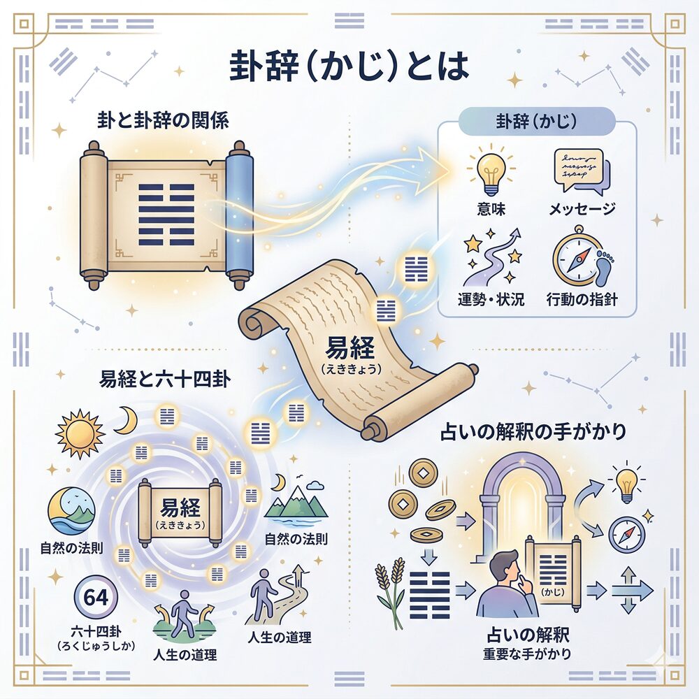 卦辞（かじ）とは？易経64卦のメッセージを読み解き、運命の指針を知る方法
