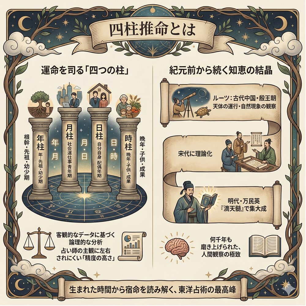 四柱推命で人生をデザイン！性格・仕事・運勢を知る完全ガイド