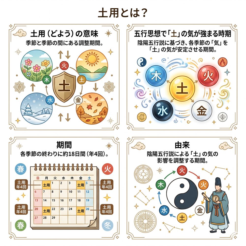 土用とは？年4回の時期・意味・過ごし方と「やってはいけないこと」を解説