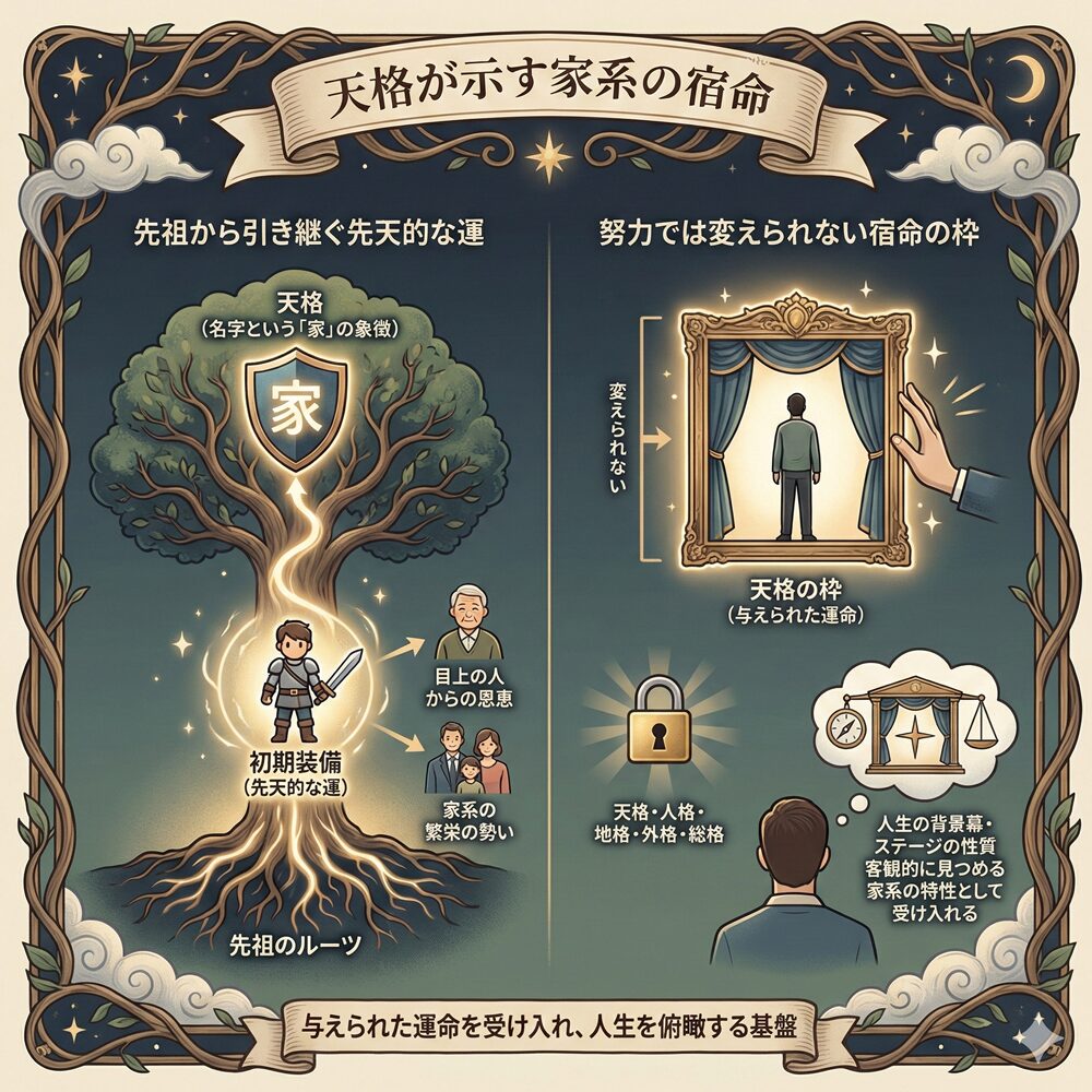 天格とは？姓名判断で名字が示す家系の運勢と宿命を知る方法