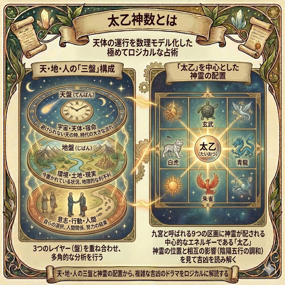 太乙神数とは？国家の命運から個人の転機までを占う「三式」の至宝