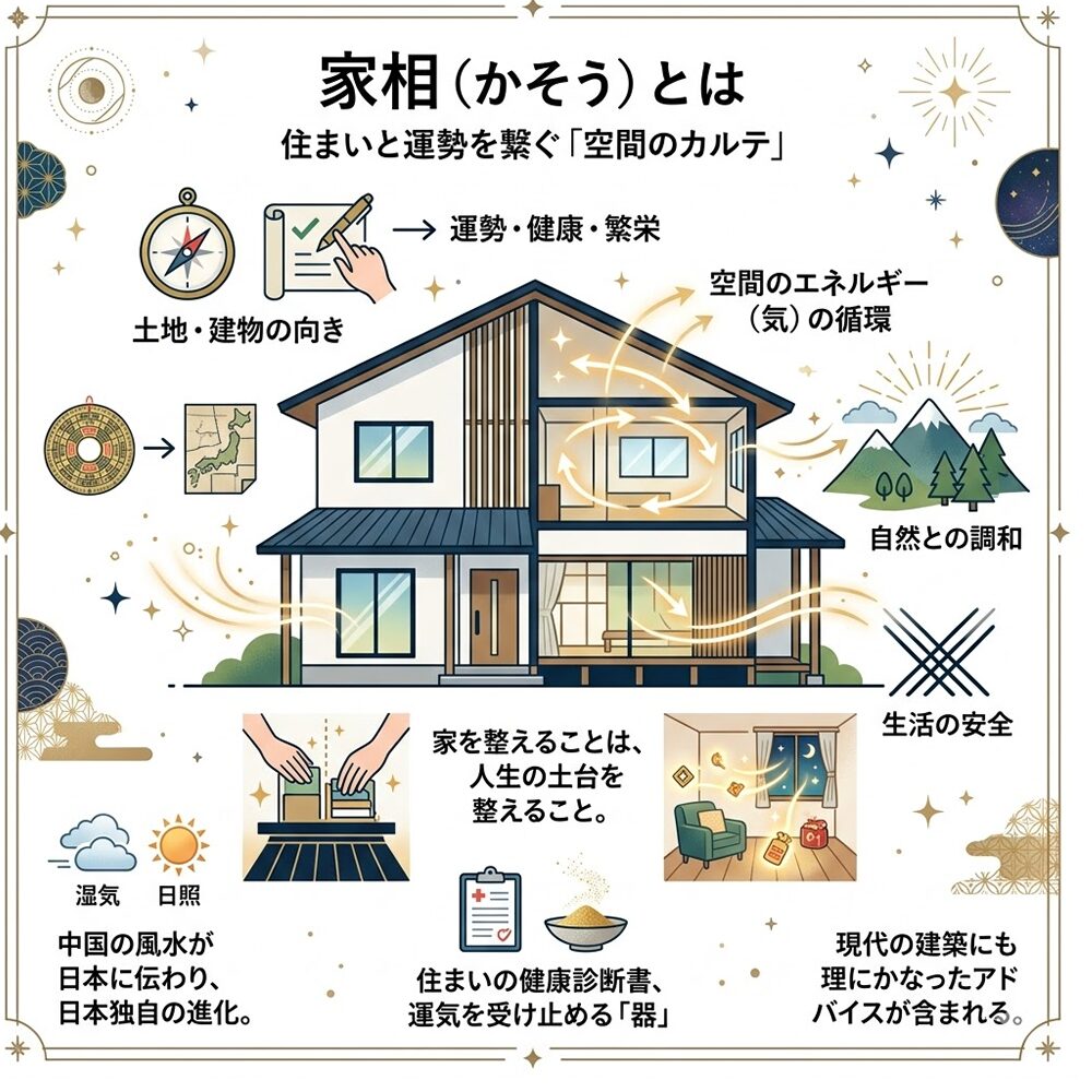 家相（かそう）の基本と開運間取りガイド｜運気を呼び込む住まいの整え方
