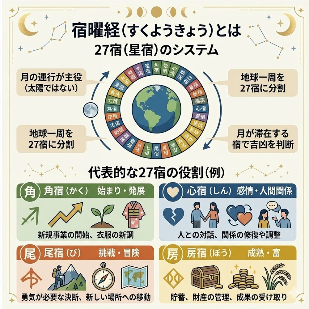 「宿曜経」解説｜空海が伝えた密教占星術の原典「運命と星の攻略本」
