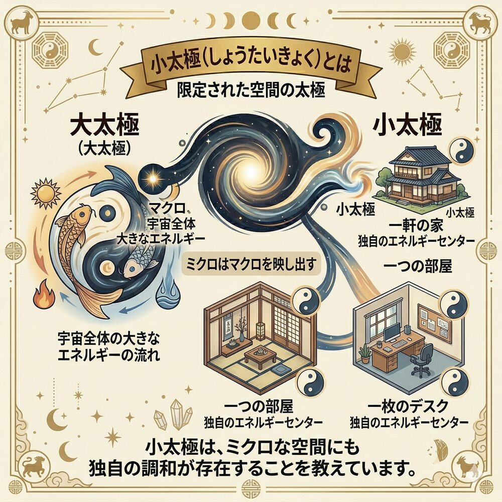 小太極（しょうたいきょく）とは？デスクや部屋から運気を変える風水の知恵