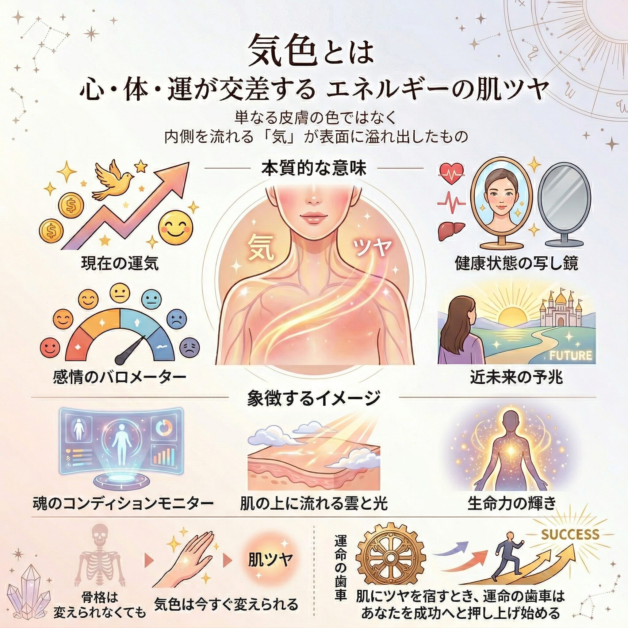 気色（きしょく）の意味とは？顔に現れる「運命の天気予報」を読み解く方法