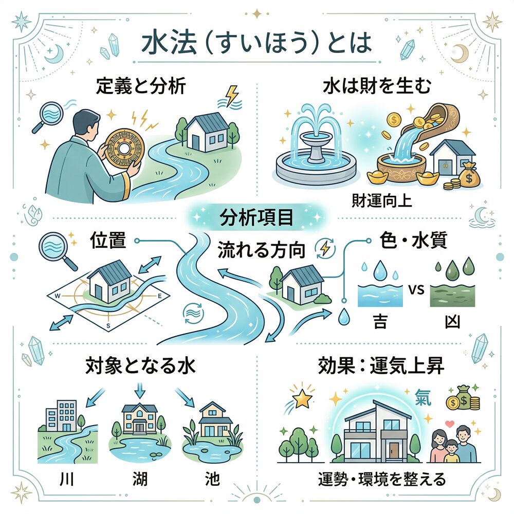 水法（すいほう）とは？風水で「水」を操り金運・財運を劇的に引き寄せる秘術