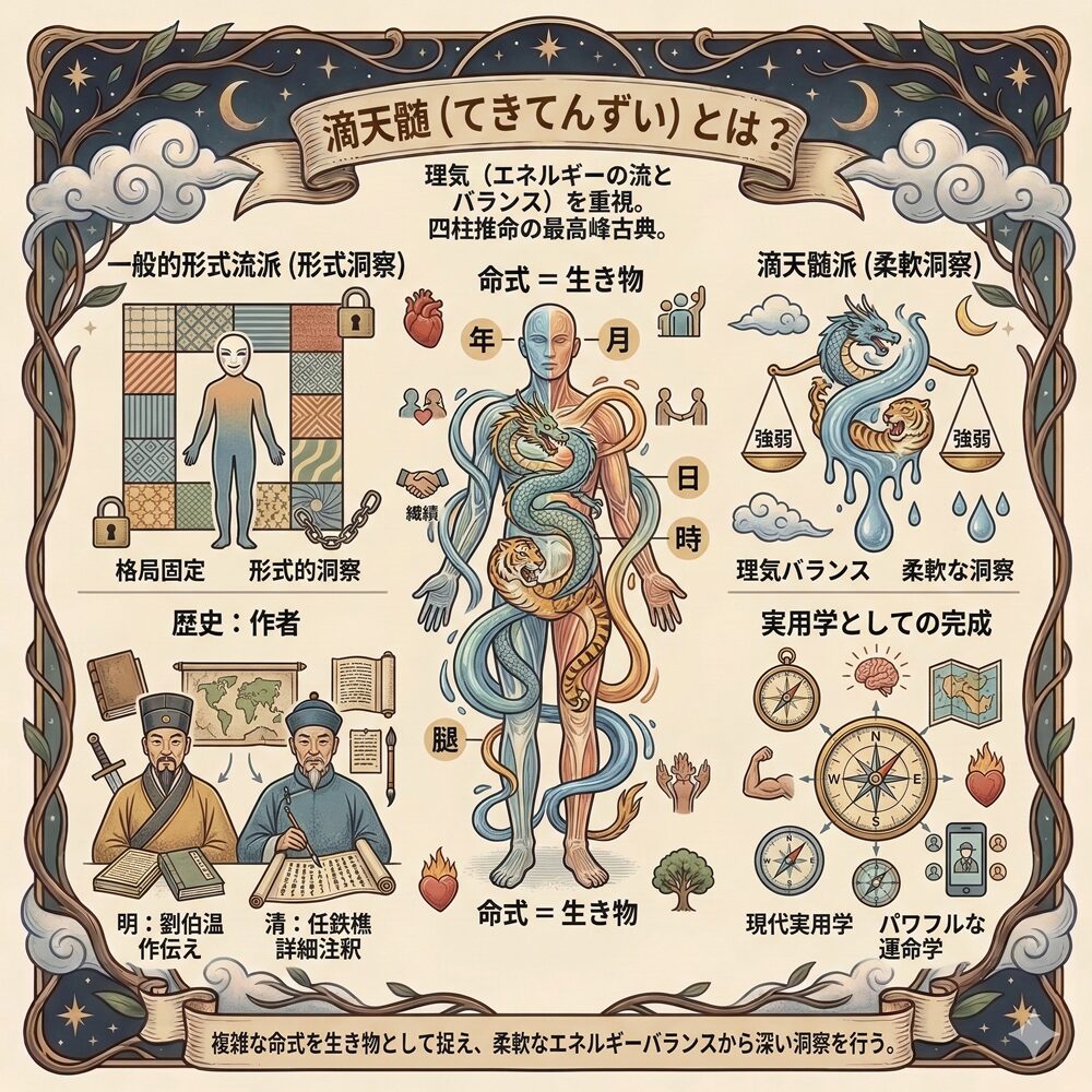 滴天髄（てきてんずい）完全ガイド｜四柱推命の真髄を解く至高の書