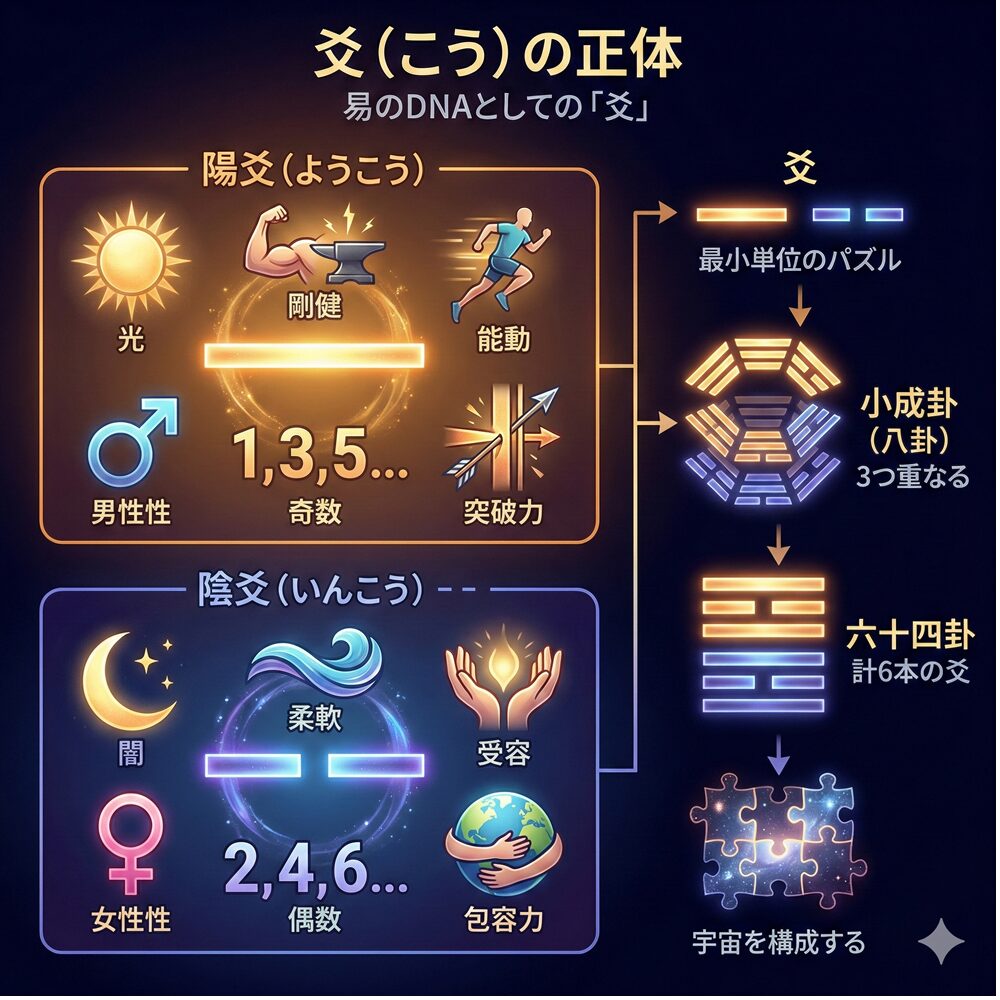 爻（こう）の完全解説｜易経のDNAを読み解き運命を自在に操る智慧