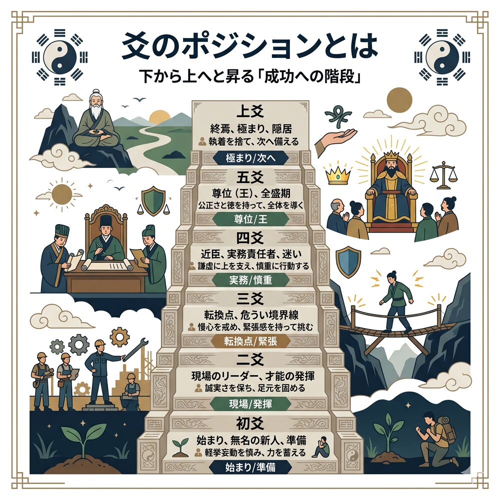 爻辞（こうじ）の意味とは？｜運命のドラマを動かす「六行の脚本」