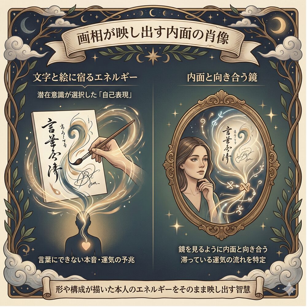 画相とは？筆跡や絵から運勢を読み解く開運の極意