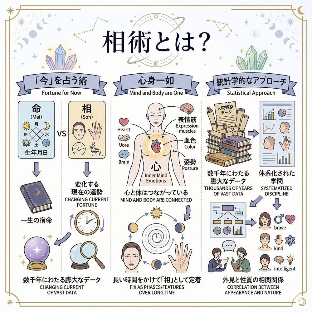 外見から真実を読み解く「相術（そうじゅつ）」完全ガイド