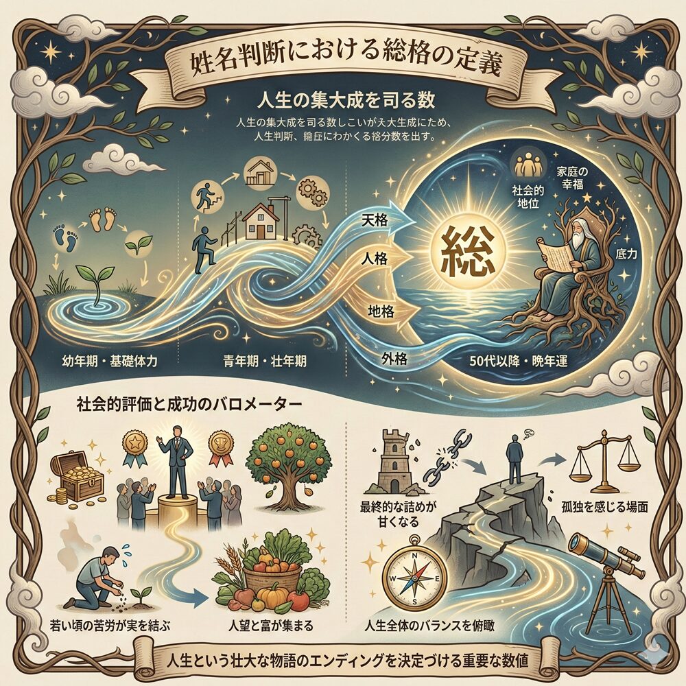 総格とは？姓名判断で人生の晩年運と総合運を読み解く方法