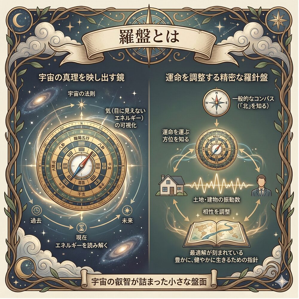 羅盤とは？風水で方位と運気を測る重要道具の解説