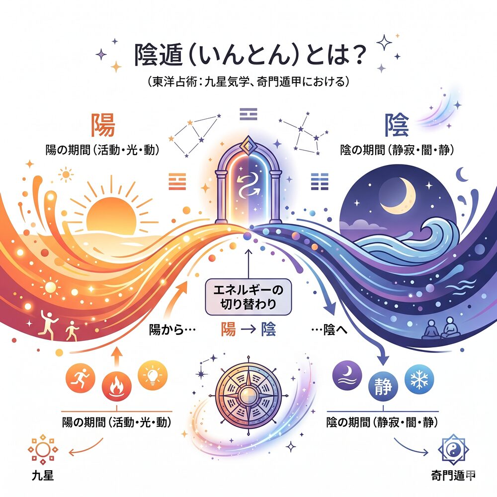 陰遁（いんとん）とは？内なる力を蓄える「静」の時期の意味と理想的な過ごし方