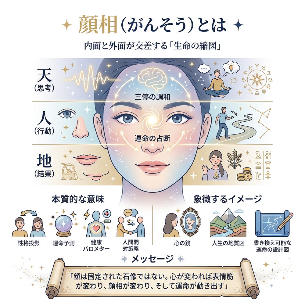 顔相（がんそう）の意味とは？顔は「最高の履歴書」？パーツから運命と性格を読み解く方法
