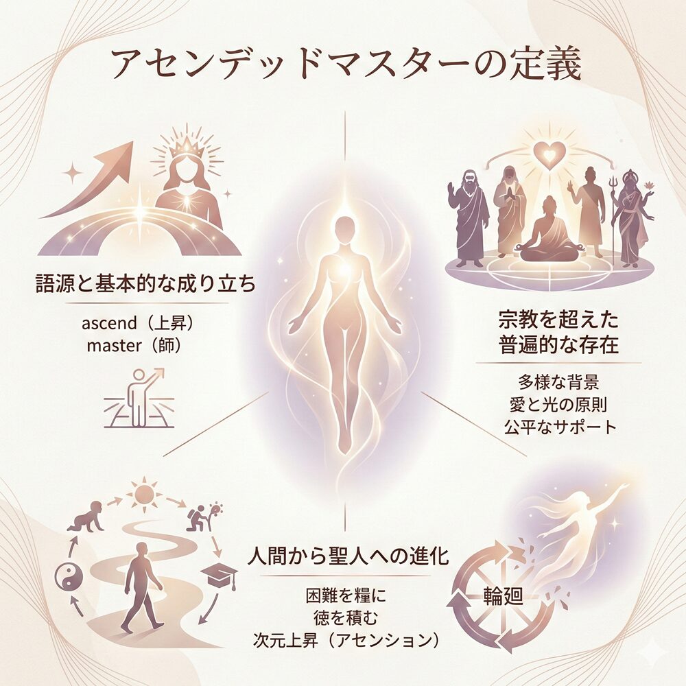 アセンデッドマスターとは？天界の導き手と繋がり運命を変える方法