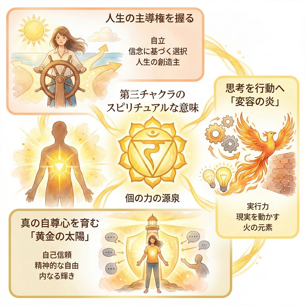 第３チャクラのスピリチュアルな意味とは？｜心身の状態・活性化・整え方別など20選を解説