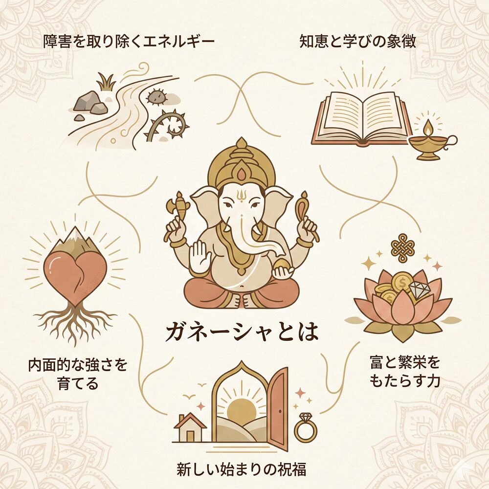 ガネーシャとは？～障害を取り除く神のスピリチュアルな力～