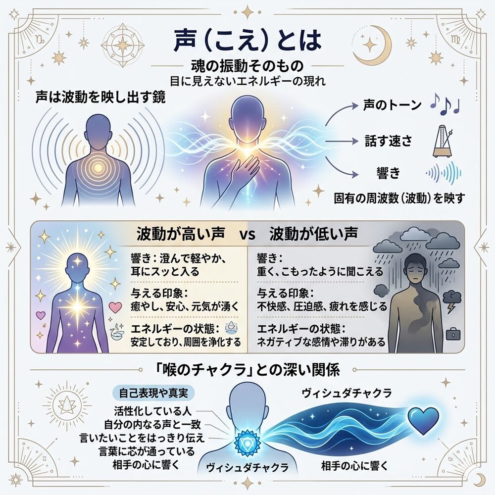 「声が好き」のスピリチュアルな意味とは？魂が共鳴する理由と波動の秘密