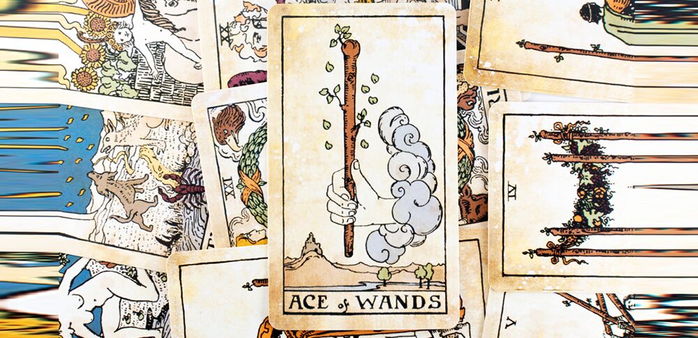 【タロットカード】「ワンドのエース」(Ace of Wands)の解説:情熱とインスピレーションを告げる秘密
