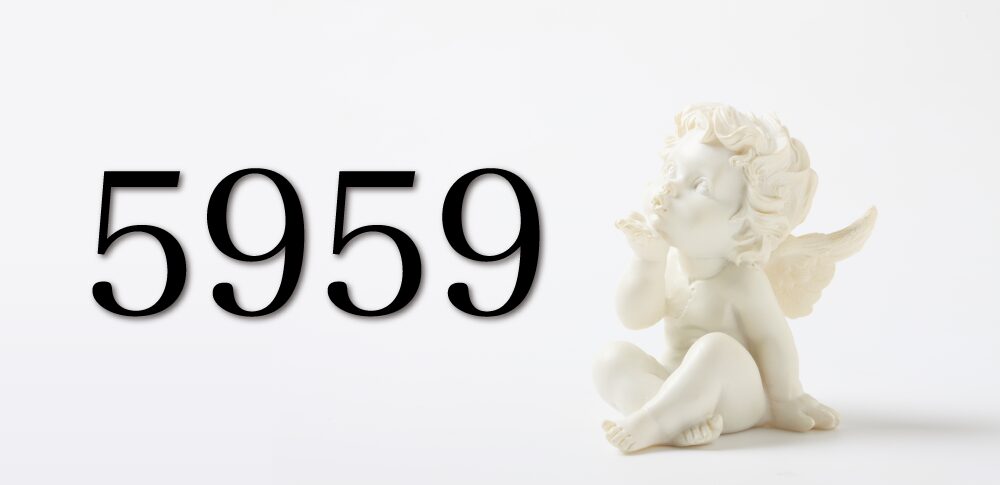 【5959】エンジェルナンバーが示す意味｜あなたの人生に訪れる大きな変化が、高次の目的に沿って進んでおり、その変化が真の自由と成長をもたらす