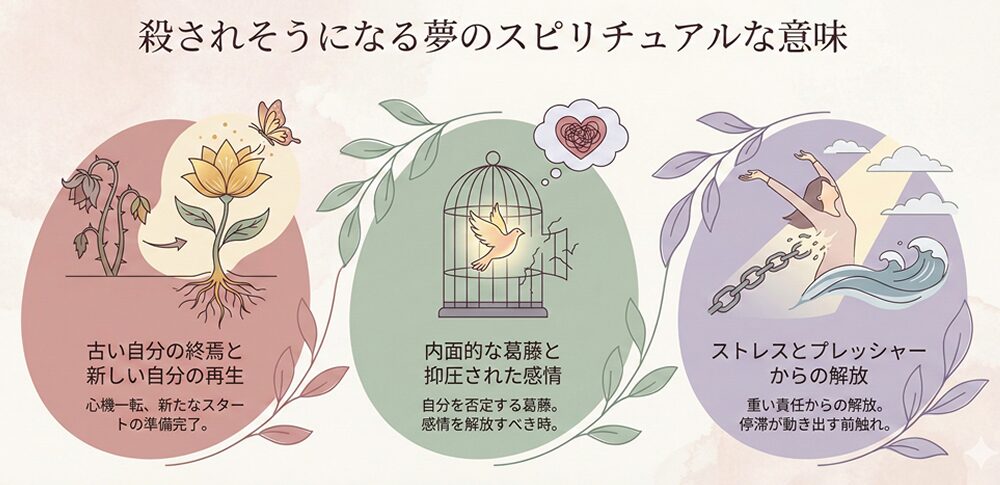 【夢占い】殺されそうになる夢のスピリチュアル的な意味は？｜人物・凶器・状況別など30選を解説