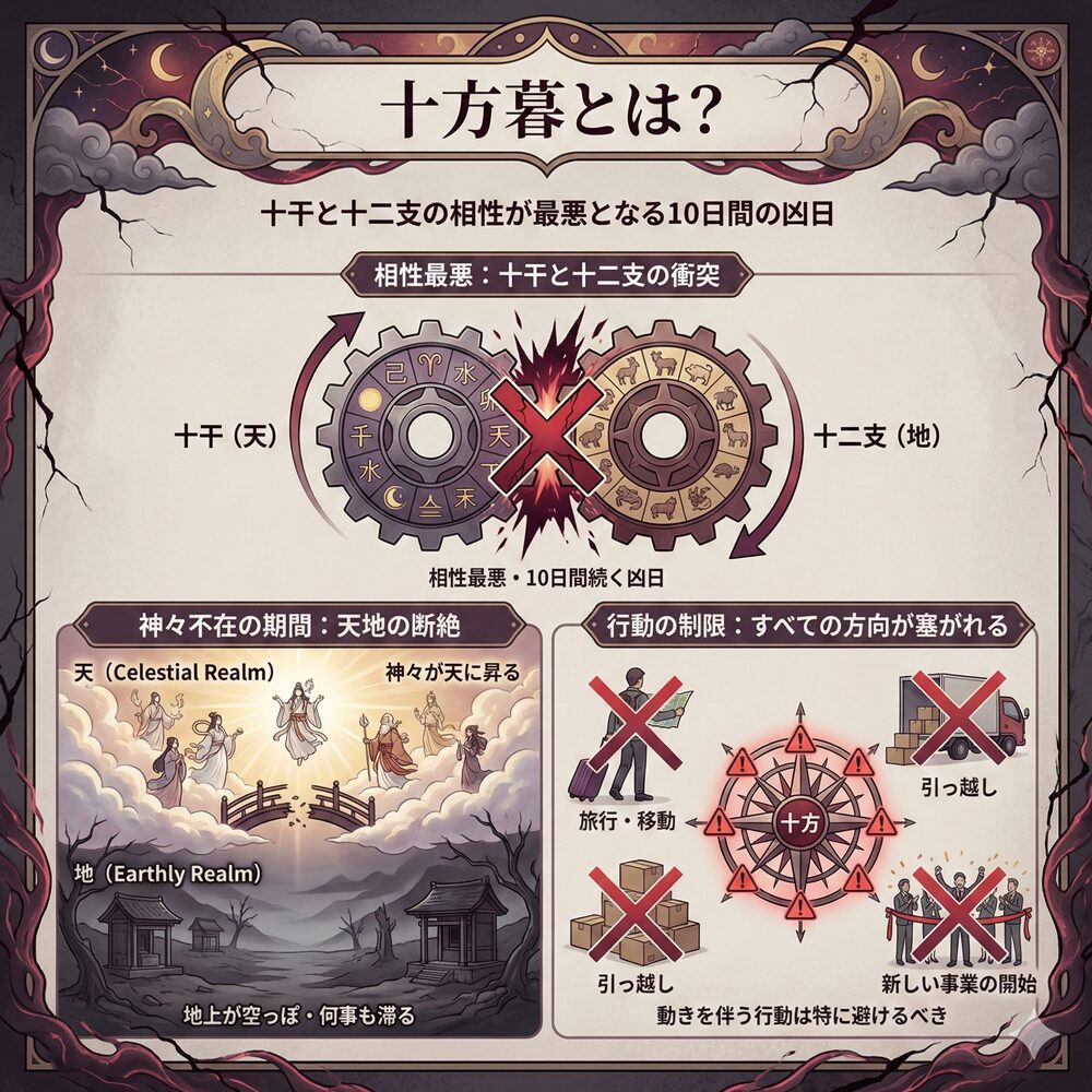 十方暮（じっぽうぐれ）とは？意味・由来・やってはいけないことを解説
