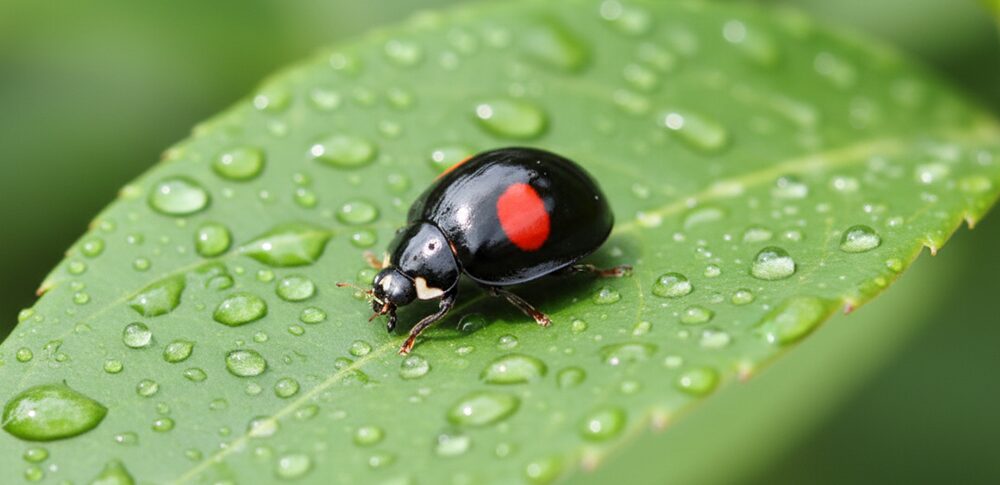 てんとう虫 （黒に赤2つ）のスピリチュアル的な意味は？｜状況・場所・人物・色別など16選を解説