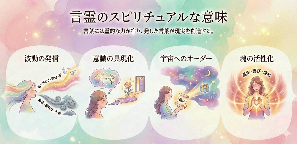 言霊の力が強い人の7つの特徴｜言葉が現実を創造するスピリチュアルな意味
