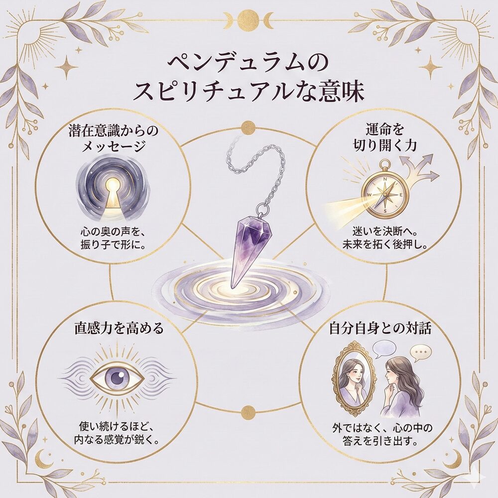 ペンデュラムのスピリチュアル的な意味は?｜使い方・選び方・石の種類別など24選を解説