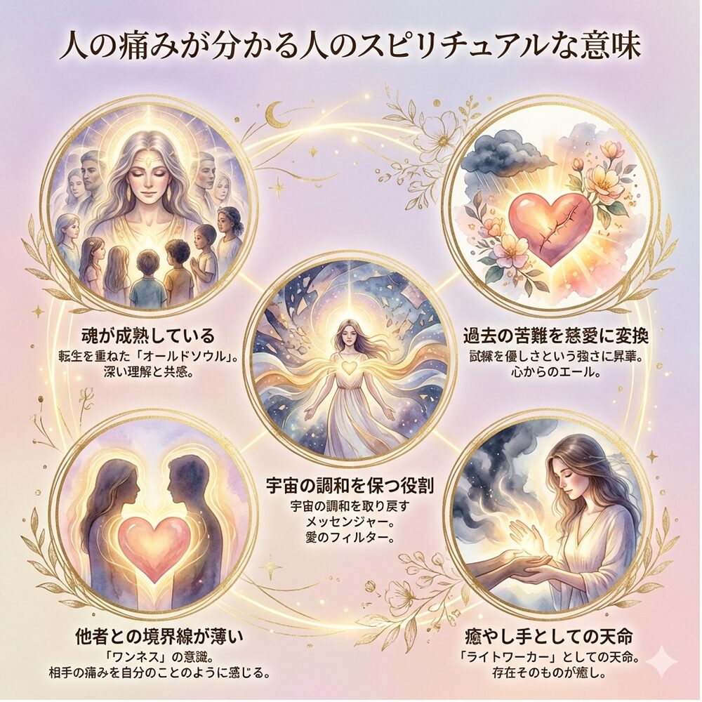 人の痛みが分かる人のスピリチュアル的な意味は？｜心理・特徴・開運アクション別など25選を解説