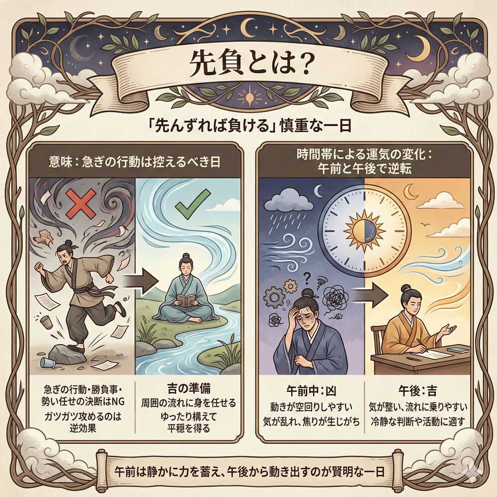 先負とは？意味と吉凶、運気を整える過ごし方を徹底解説