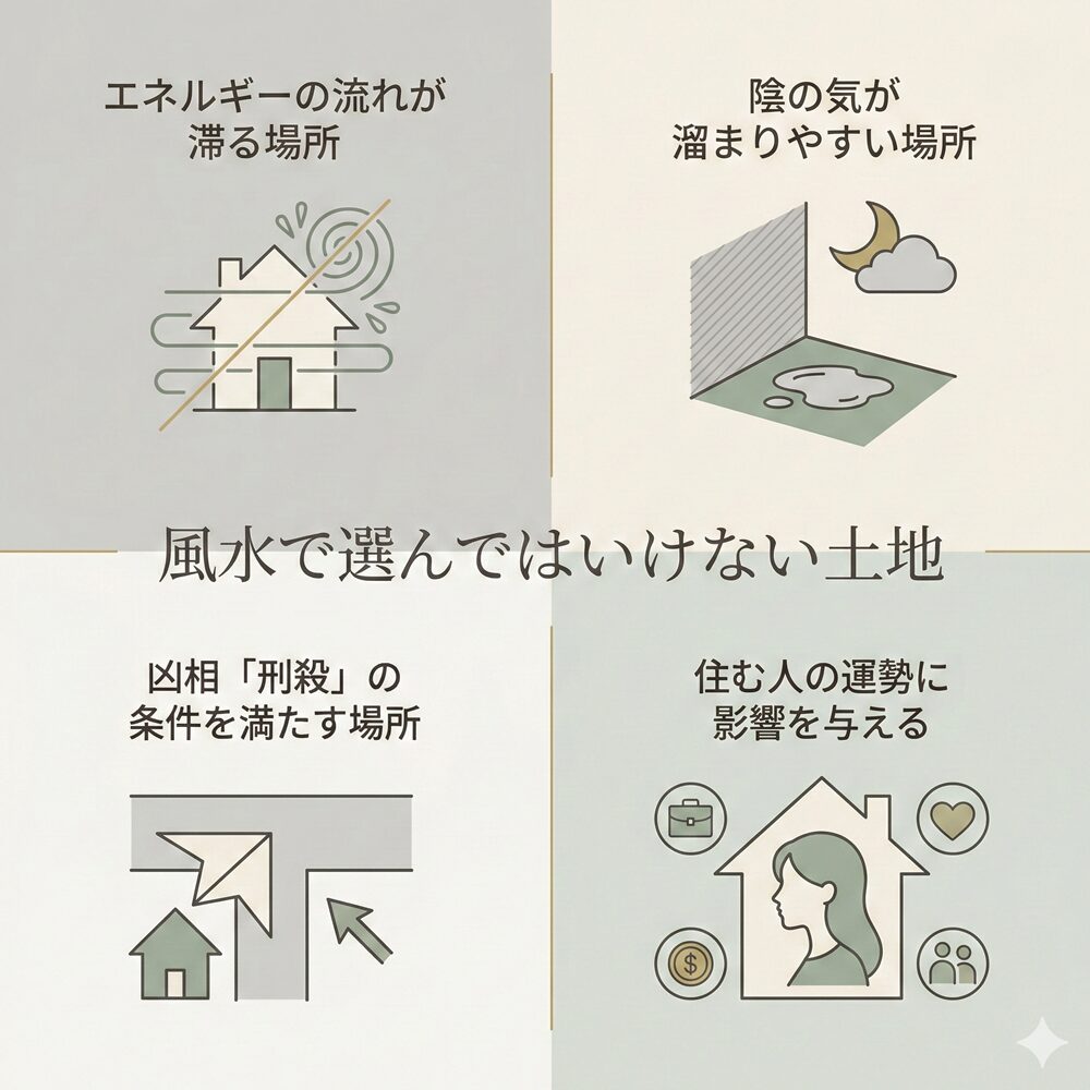 選んではいけない土地の風水・スピリチュアル的な意味とは？｜形状・立地・周辺環境別など25選を解説