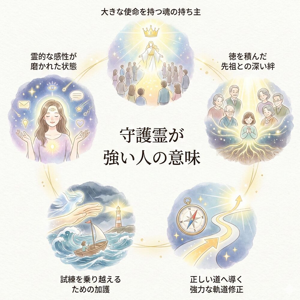守護霊が強い人のスピリチュアル的な意味は？｜特徴・種類・開運法など35選を解説