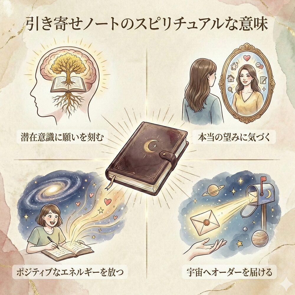 引き寄せノートの書き方のスピリチュアル的な意味は？｜基本・効果・コツ別など24選を解説