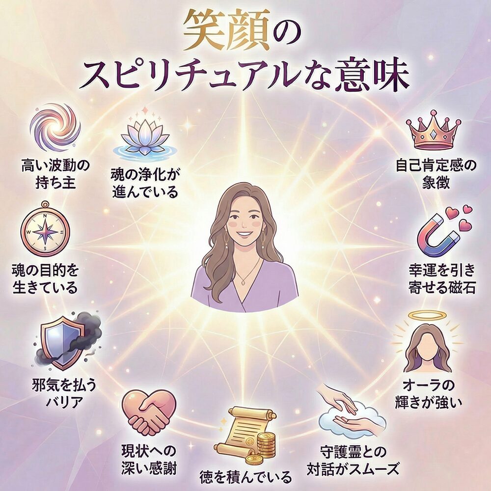 笑顔が素敵な人のスピリチュアル的な意味は？｜特徴・状況・相手別など30選を解説