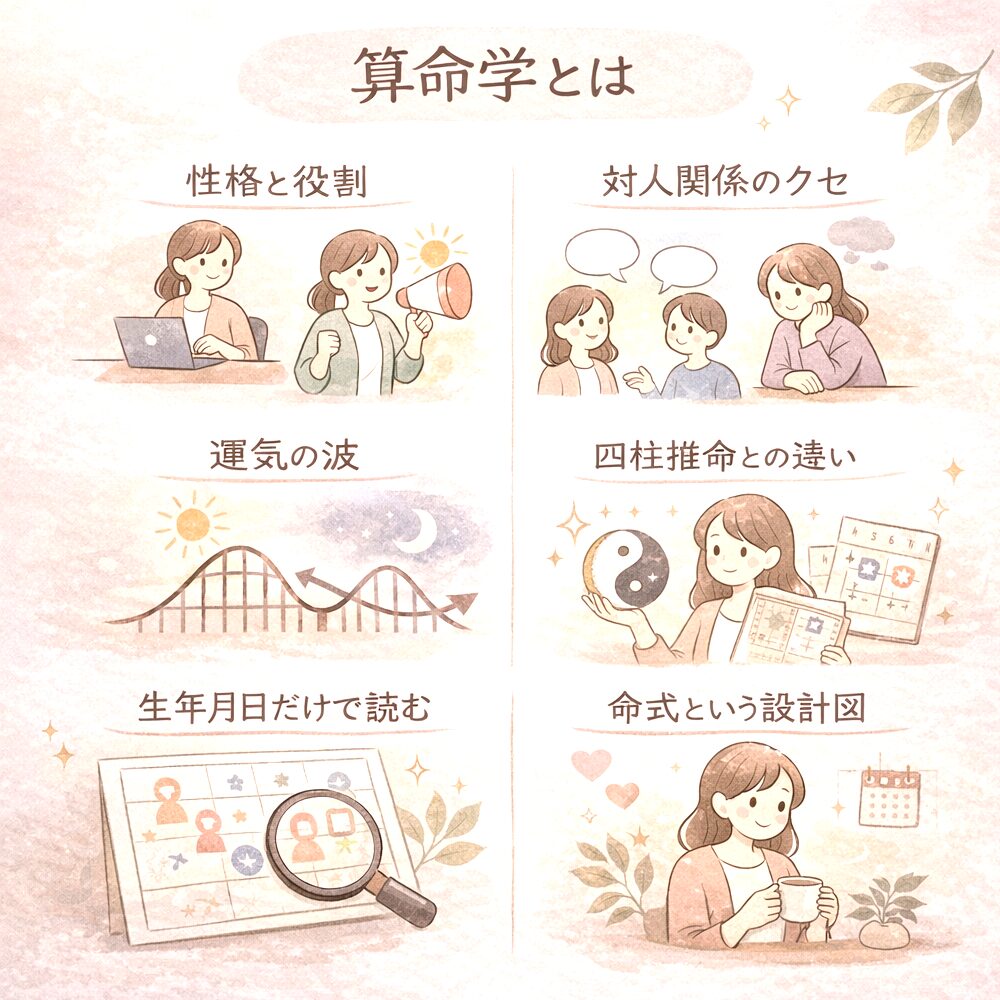 算命学とは？命式の見方・星・天中殺・相性までやさしく解説