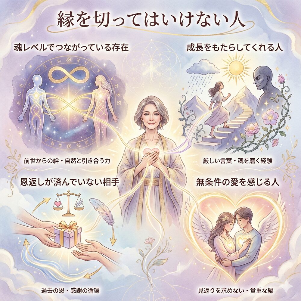 縁を切ってはいけない人のスピリチュアル的な意味は？｜特徴・サイン・関係性別など25選を解説