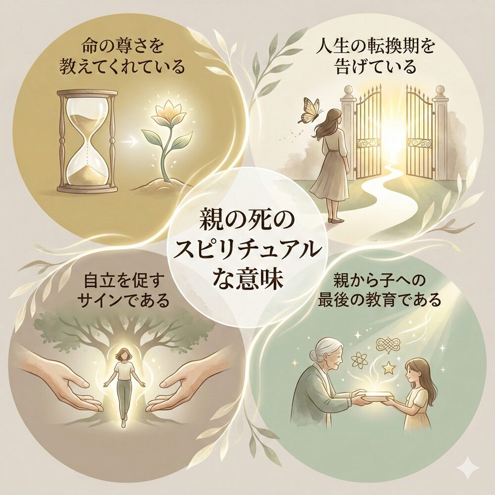 親の死のスピリチュアル的な意味は？｜状況・変化・心がけ別など25選を解説