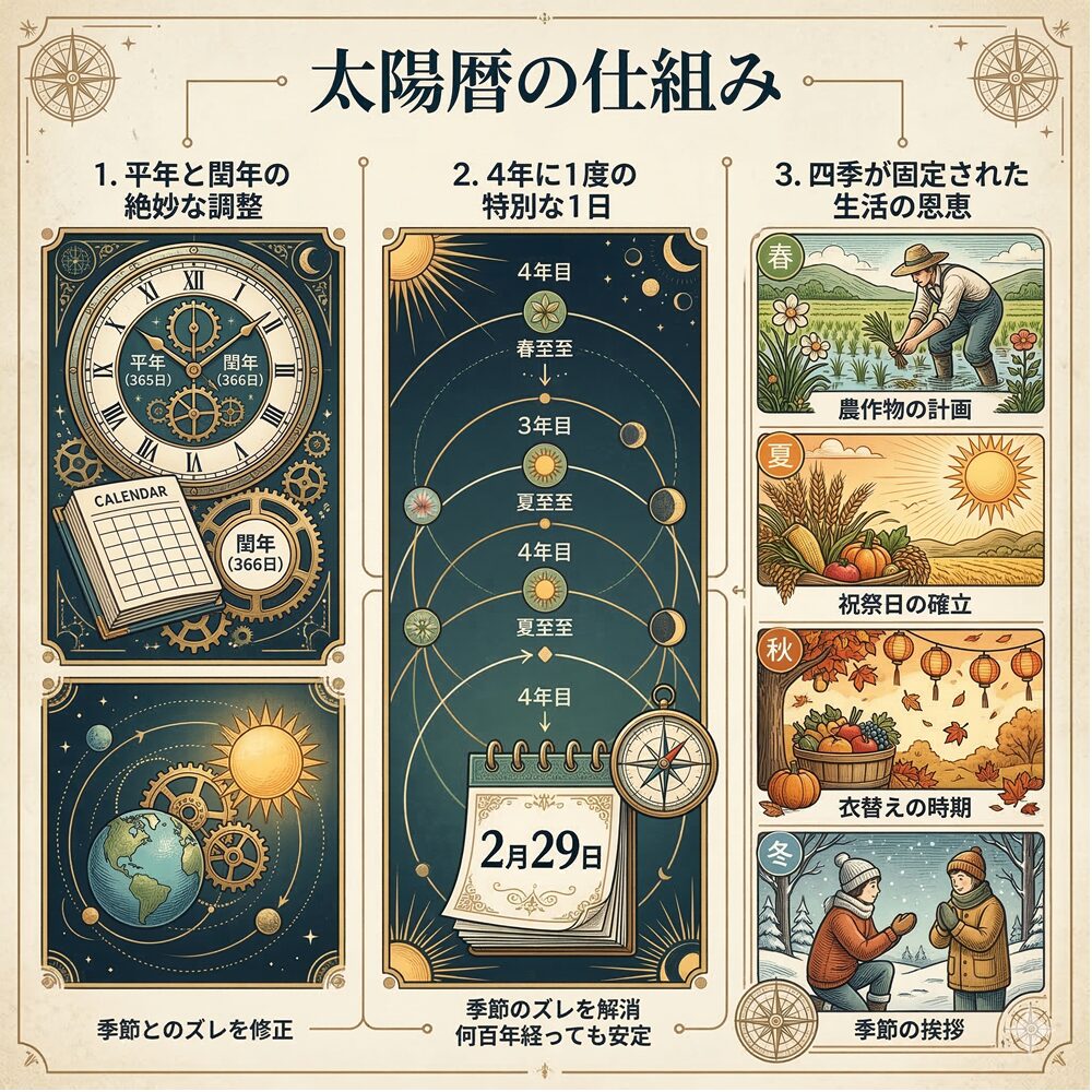 太陽暦　完全ガイド｜太陽の運行にリズムを合わせた「人類共通のOS」