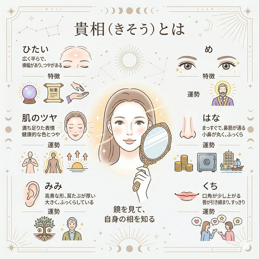 貴相（きそう）とは？成功者の顔に隠された「高貴さ」の秘密